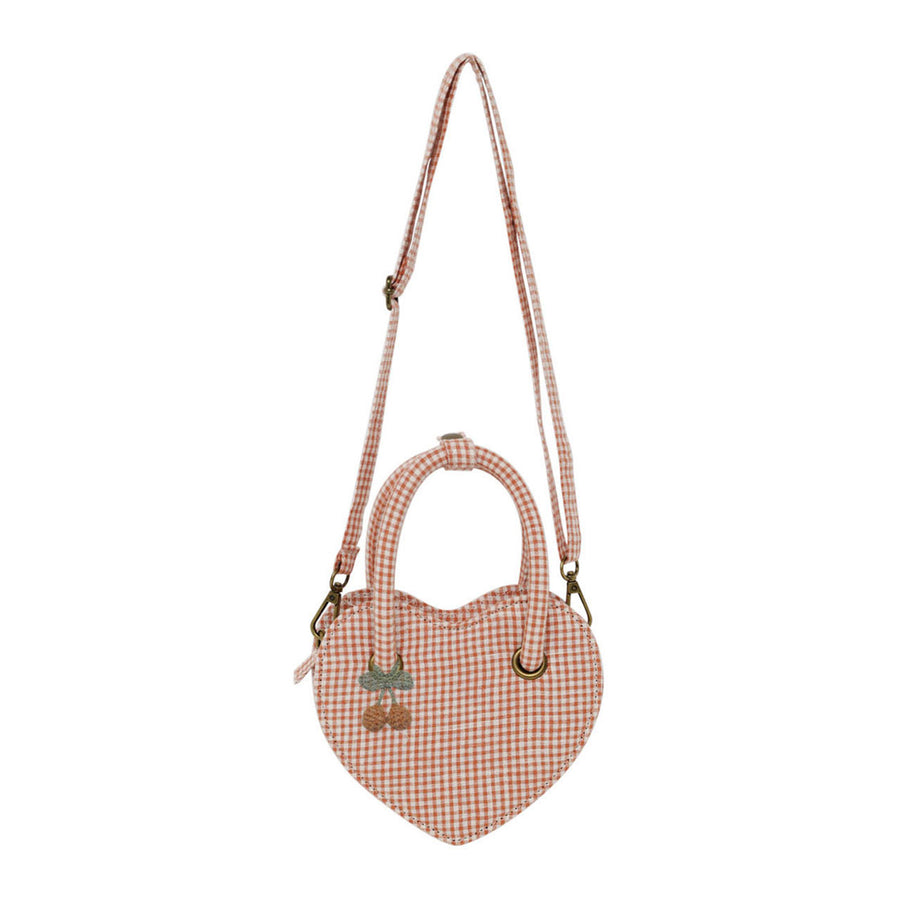 Rylee and Cru Poppy Gingham Heart Purse