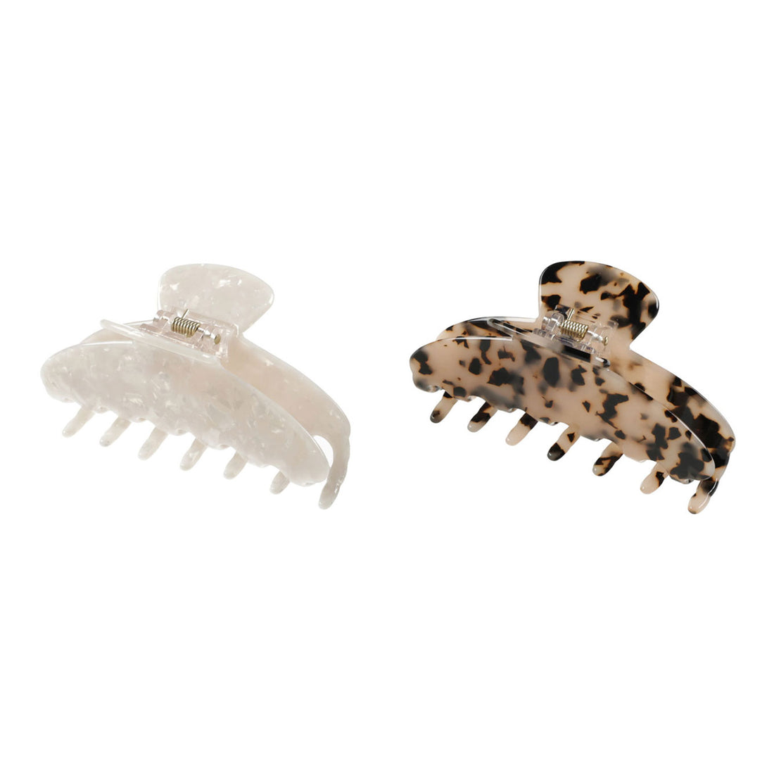 Rylee and Cru Pearl-Tortoise Claw Clip set