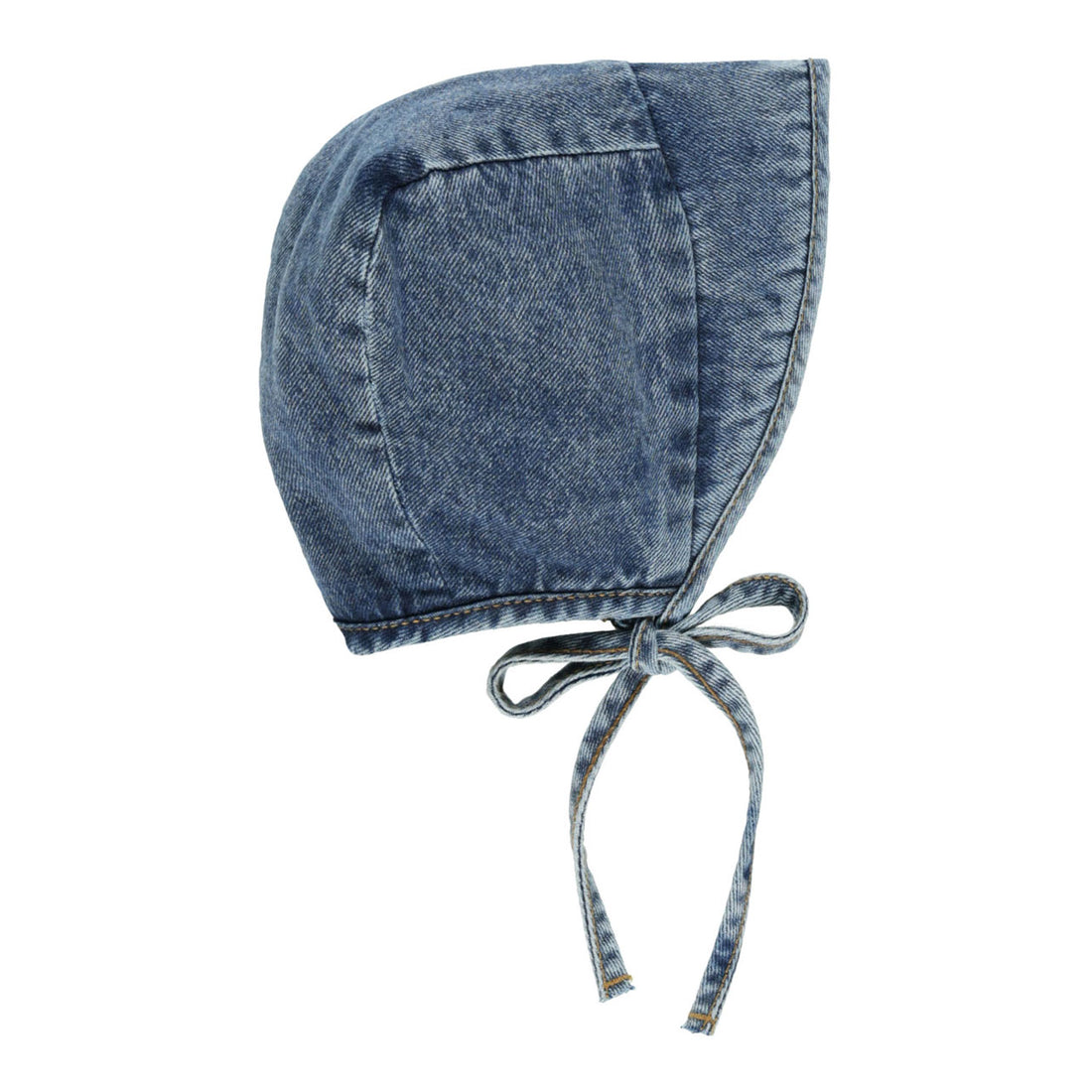 Rylee and Cru Indigo Baby Brimmed Bonnet