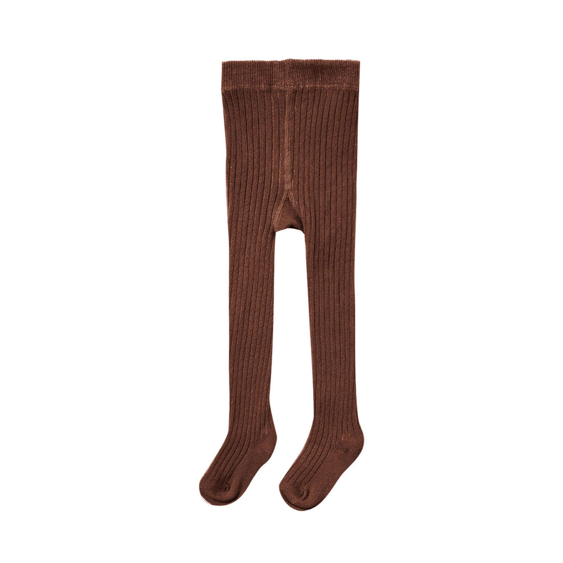 Rylee and Cru Brown Ribbed Tights