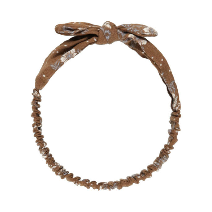 Rylee and Cru Autumn Rose Baby Bow Headband