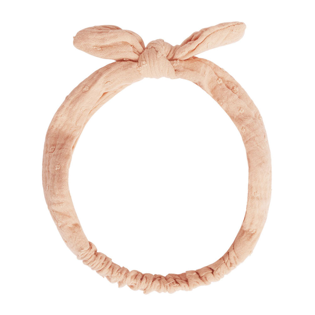 Rylee and Cru Apricot Baby Bow Headband