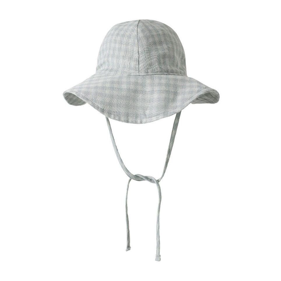 Rylee and Cru  Green Gingham Floppy Sun Hat