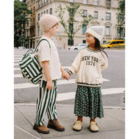 Rylee and Cru Green Ditsy Tiered Midi Skirt