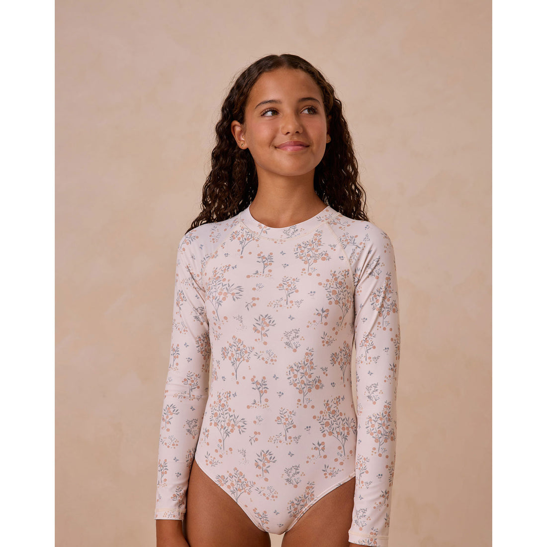 Rylee and Cru Natural Citrus Grove Delphine One-Piece