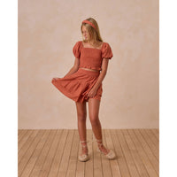 Rylee and Cru Poppy Tiered Mini Skirt