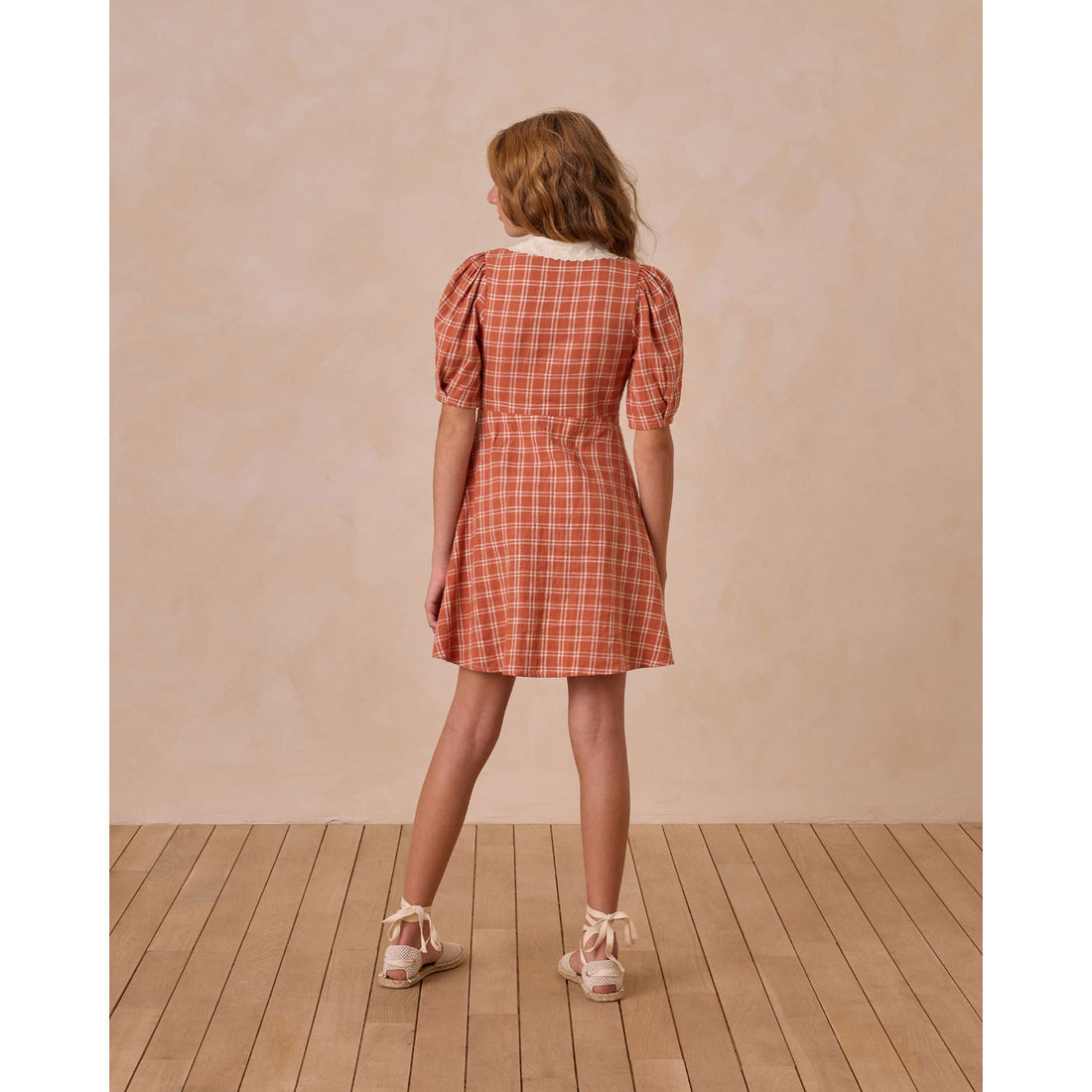 Rylee and Cru Poppy Check Del Mar Dress
