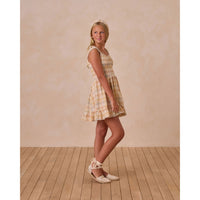 Rylee and Cru Pastel Plaid Kalina Dress