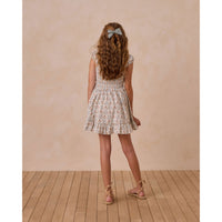 Rylee and Cru Ivory Garden Grid Kalina Dress