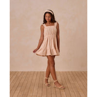 Rylee and Cru Grapefruit Stripe Annalise Dress