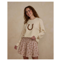 Rylee and Cru Natural Horseshoe Cassidy Womens Sweater