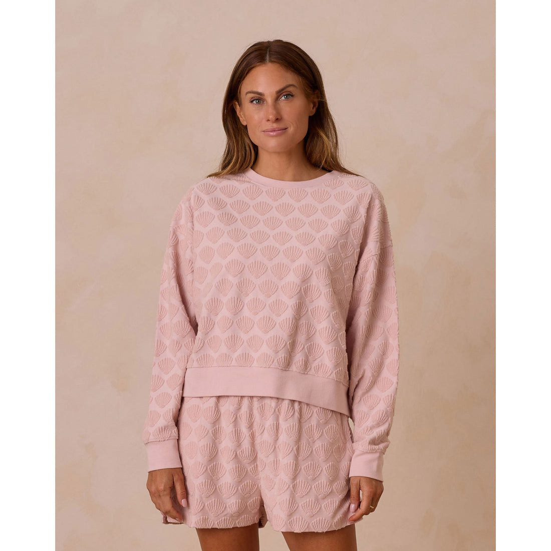 Rylee and Cru Shell Boxy Women Pullover
