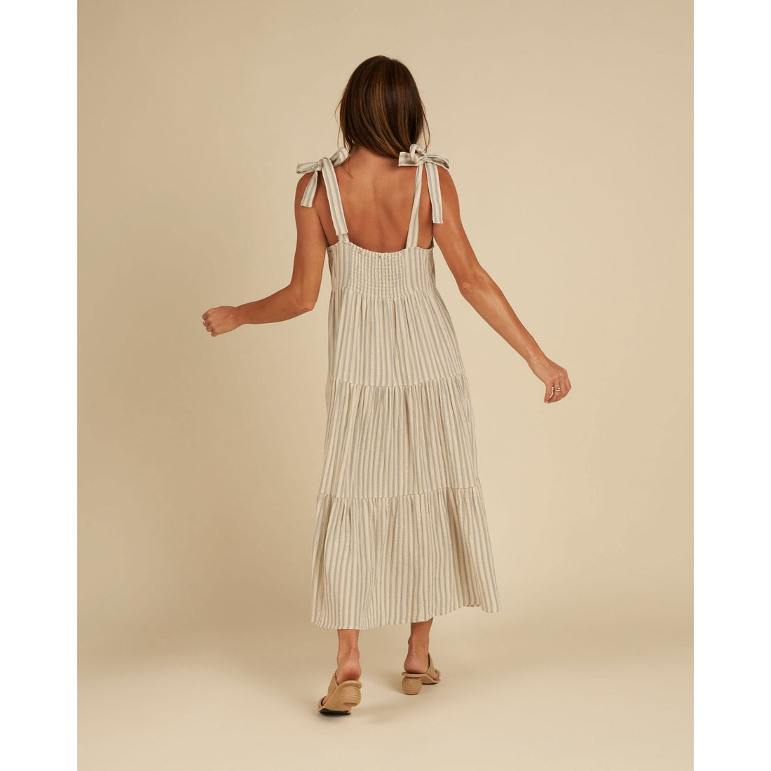 Rylee and Cru Ocean-Stripe Harbor Womens Dress -Ocean Stripe