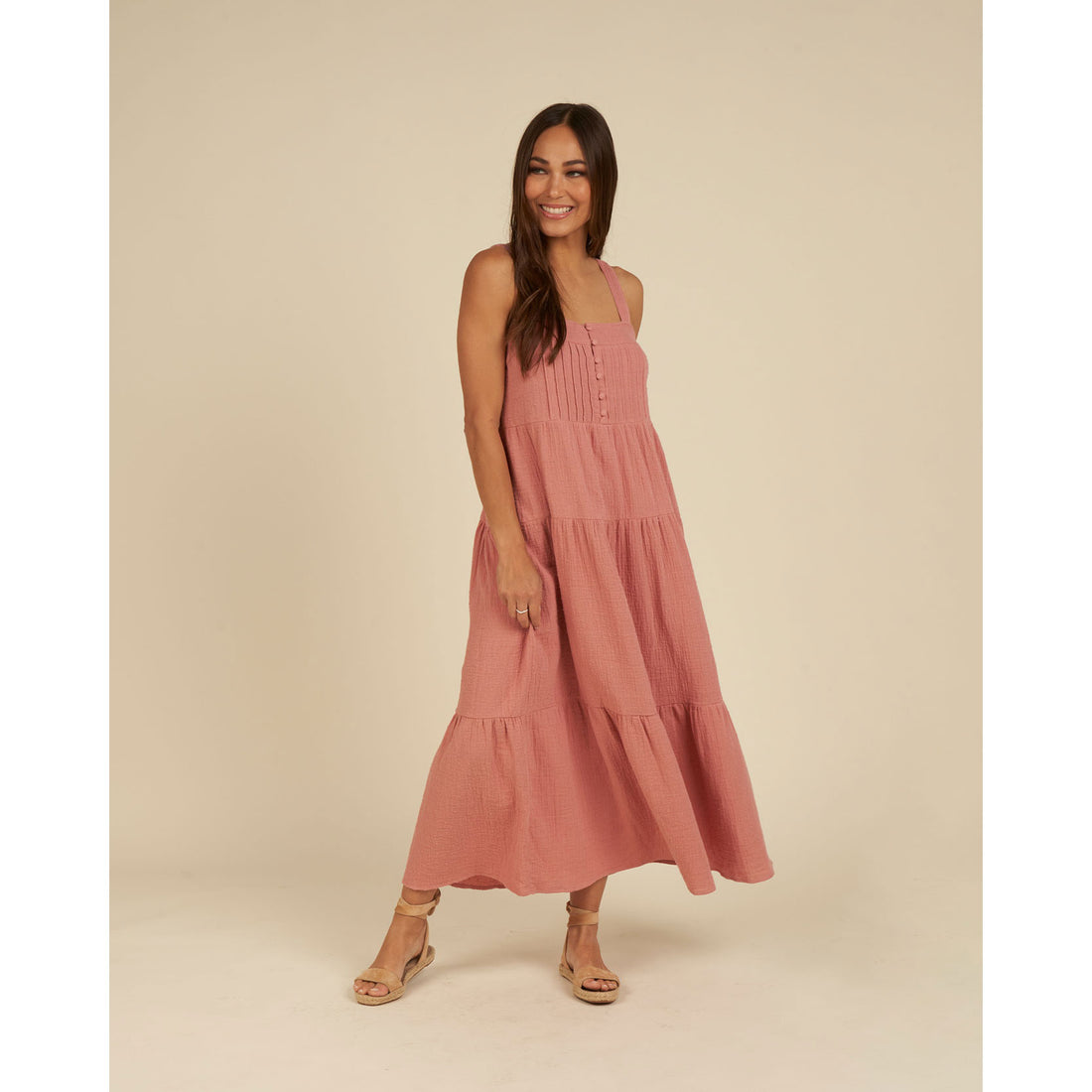Rylee and Cru Lipstick Colbie Maxi Womens Dress