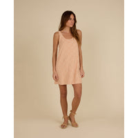 Rylee and Cru Apricot Womens Terry Tank Dress