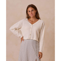 Rylee and Cru Ivory Ella Women Cardigan