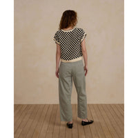 Rylee and Cru Check Sweater Women Vest