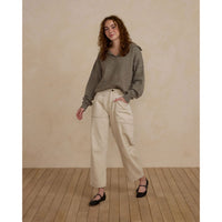Rylee and Cru Heathered Laurel Cash Women Pullover