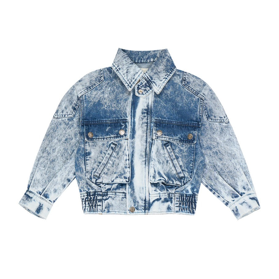 The New Society Bleach Wash Rene Jacket