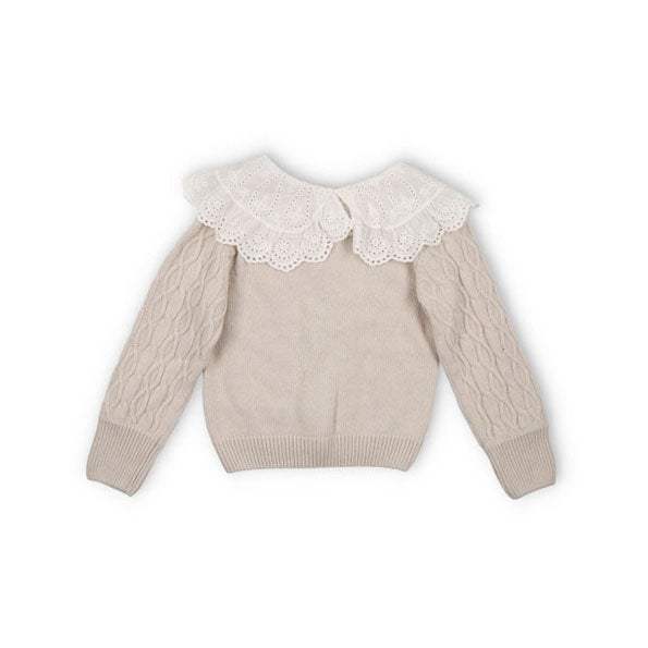 The New Society Vanilla Cream Reykjavik Cardigan