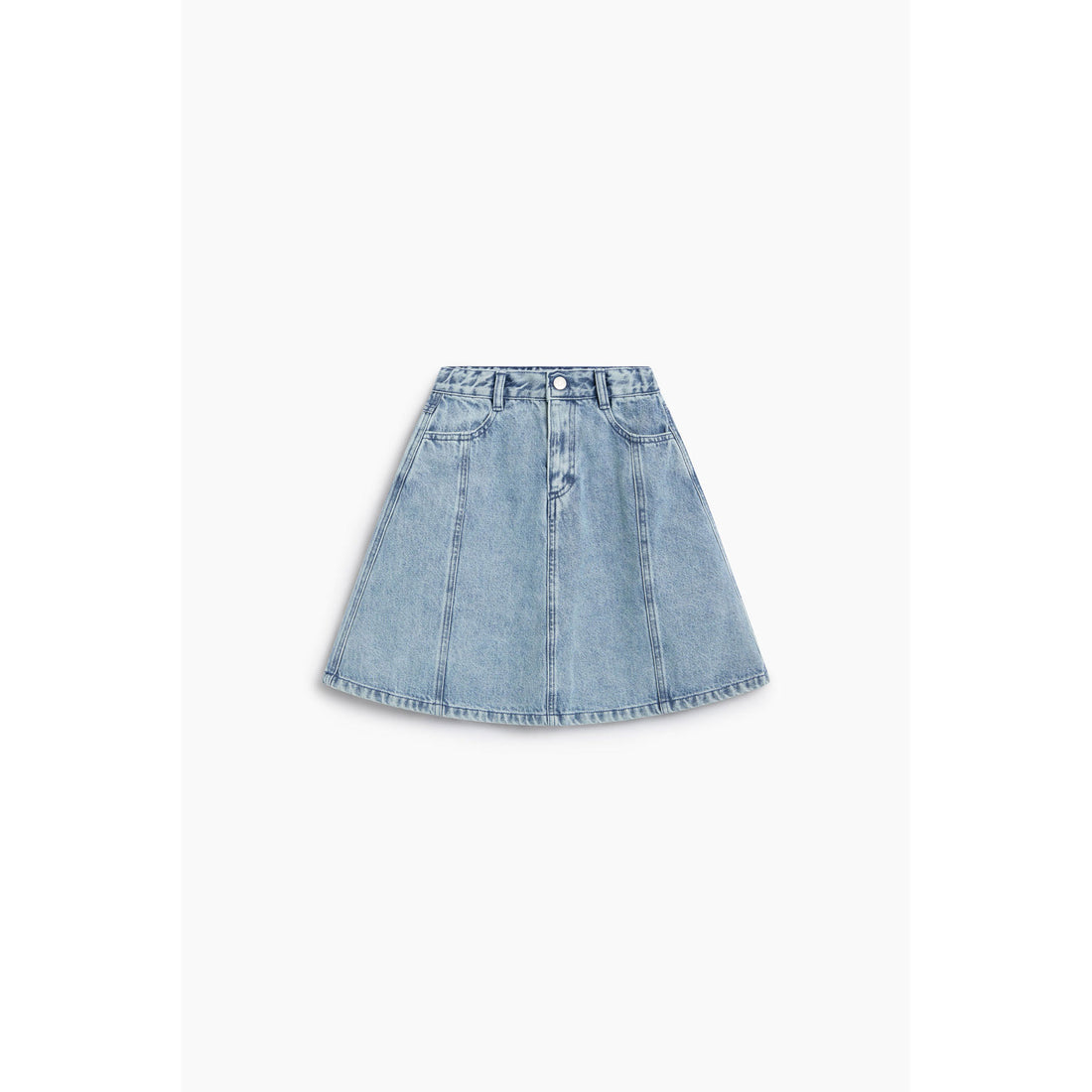 The New Society Mid Blue Denim Ridge Special Skirt
