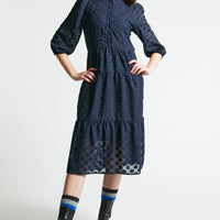 Indee Navy Blue Ridley Dress