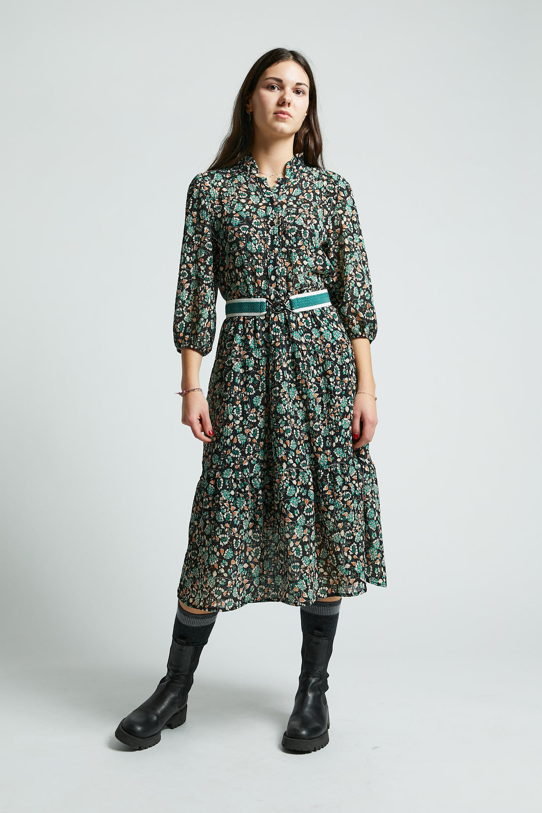 Indee Prairy Green Ridley Dress