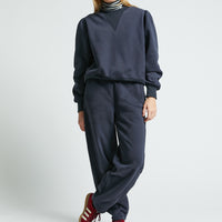 Indee Charcoal Round Neck Sweatshirt