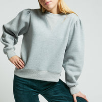 Indee Grey Round Neck Sweatshirt