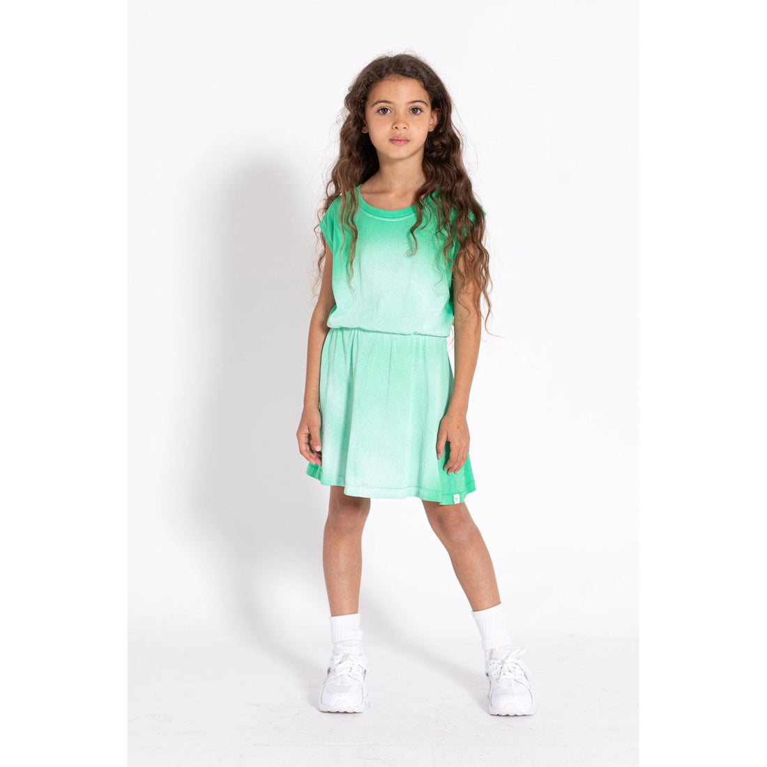 Finger In The Nose Dark Mint Gradient Robbie Dress