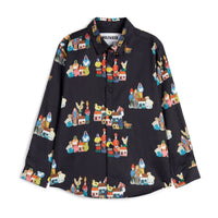 Wolf and Rita Black Fado Roberto Shirt