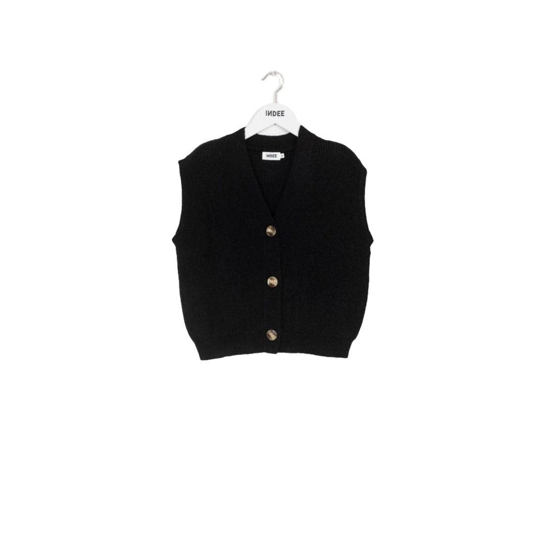 Indee Black Knitted  Cardigan
