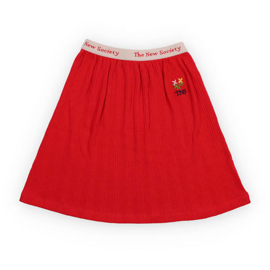The New Society  Tulip Red Romero Special Skirt