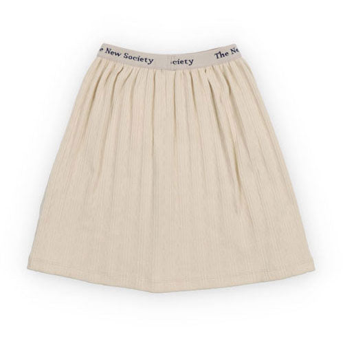 The New Society  Ecru Romero Special Skirt