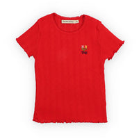 The New Society  Tulip Red Romero Tee