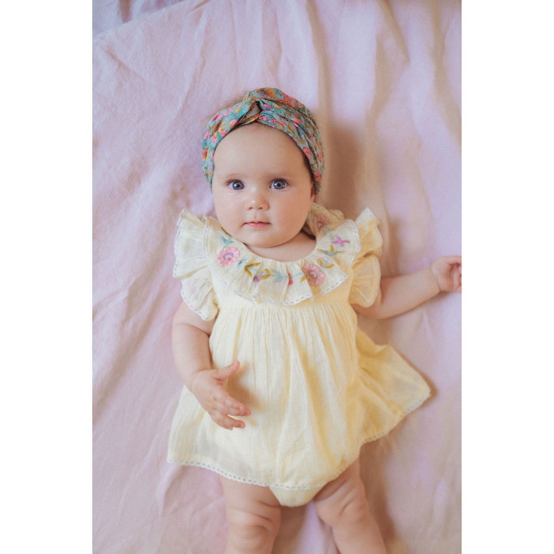 Louise Misha Yellow Anusha Romper