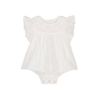 Louise Misha White Anusha Romper