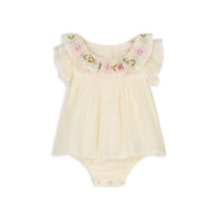 Louise Misha Yellow Anusha Romper
