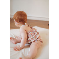 Louise Misha Pink Sweet Pastel Kumal Romper