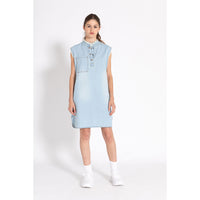 Finger In The Nose Blue Denim Sleeveless Rosie Dress