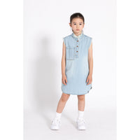 Finger In The Nose Blue Denim Sleeveless Rosie Dress