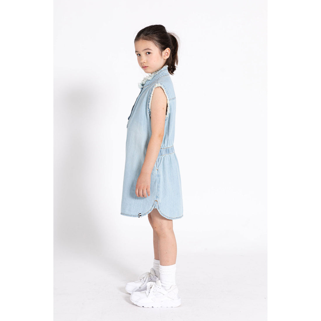 Finger In The Nose Blue Denim Sleeveless Rosie Dress