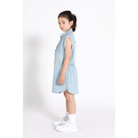 Finger In The Nose Blue Denim Sleeveless Rosie Dress