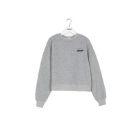 Indee Grey Embroided Logo Sweatshirt