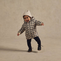 Rylee and Cru Charcoal Check Ski Jacket