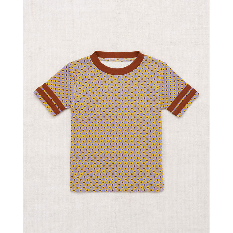 Misha and Puff Pewter Flower Dot Rec Tee