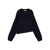 Designers Remix Blue Carmen Asymmetric Sweater