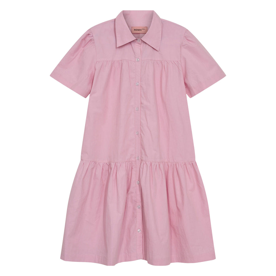 Designers Remix Baby Pink Serena Shirt Dress – Ladida
