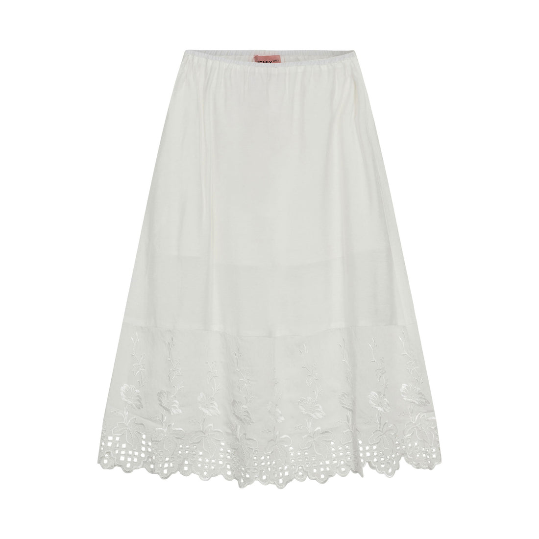 Designers Remix Cream Vera Broderie Skirt