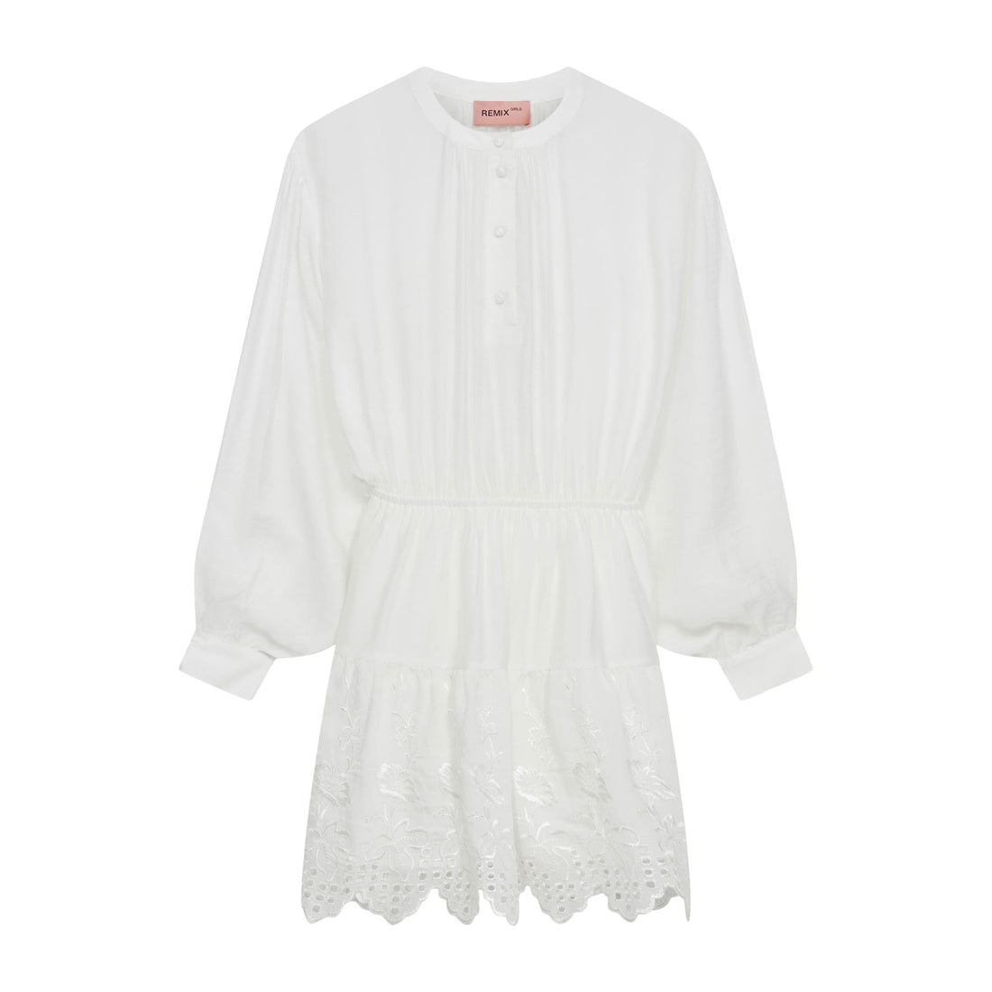 Designers Remix Cream Vera Brodie Short Dress